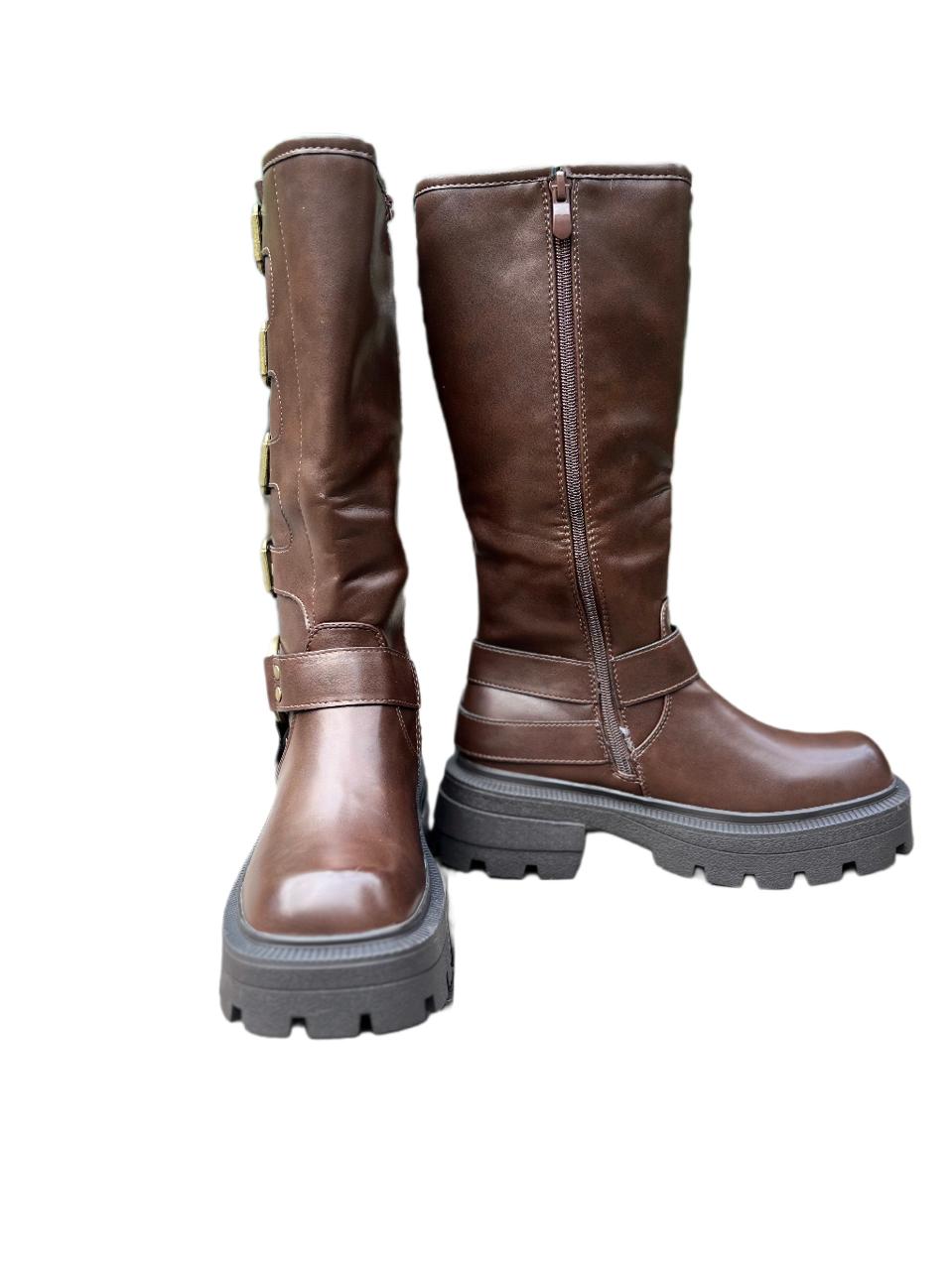 Botas Biker Brown